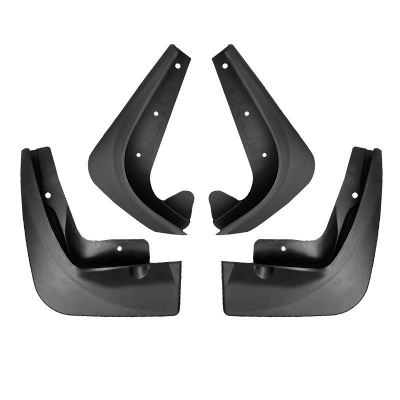 4pcs EX6 Weltmeister Mud Flaps Ματ μαύρο μπροστινό πίσω κιτ προστασίας από λάσπη για πλήρη προστασία